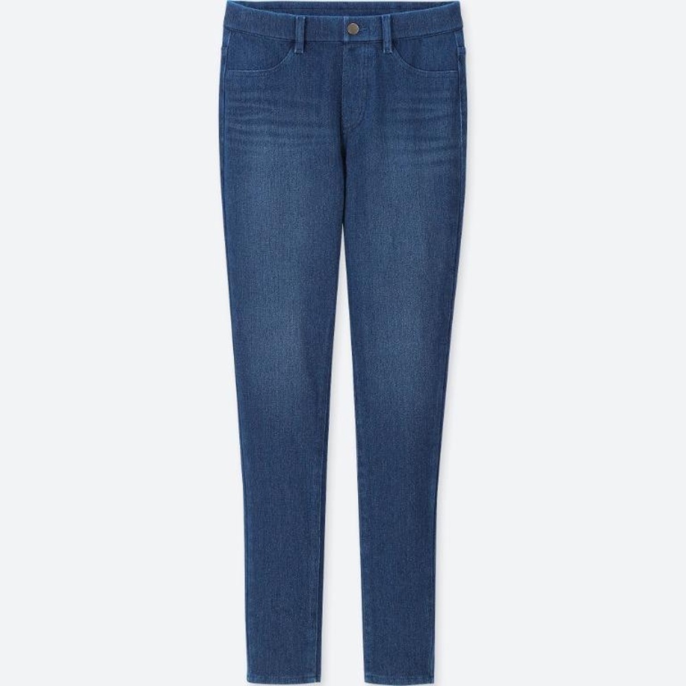Uniqlo ultra stretch denim leggings pant